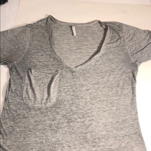 Z supply deep v neck T-shirt